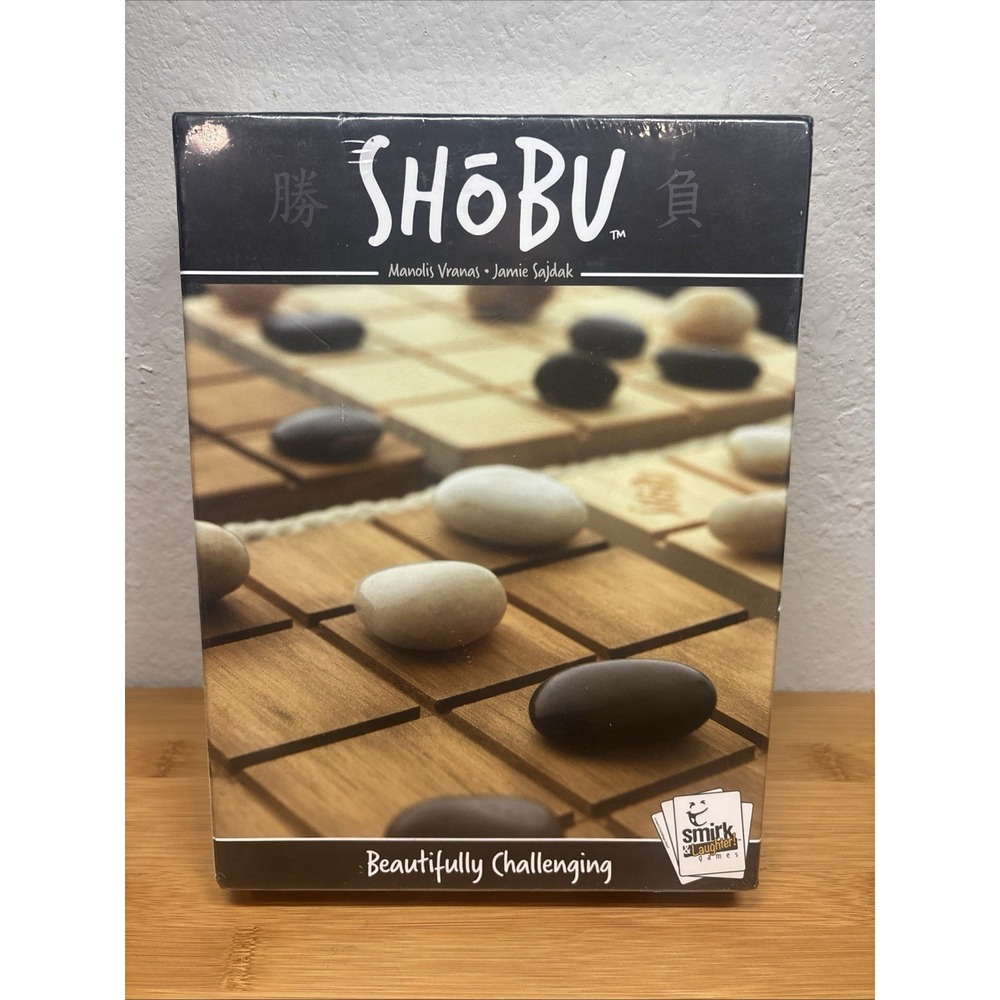 Shobu Abstract Strategy Board Game, River Stone Pieces, 2019 Smirk & Dagger